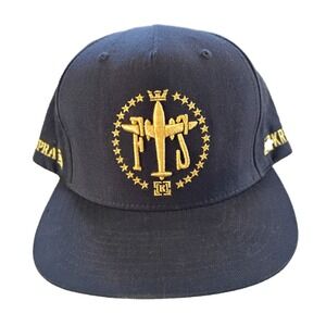 Kr3w Supra flysociety Adjustable Snapback Black Hat Cap Rare